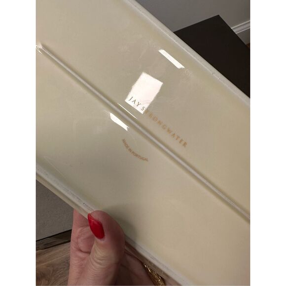 $695 Jay Strongwater Calista Tulip Tray - Picture 12 of 15